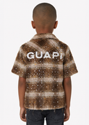 Kids Brown Rivet Fury Shirt