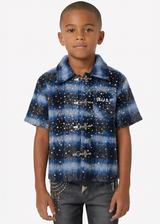 Kids Blue Rivet Fury Shirt