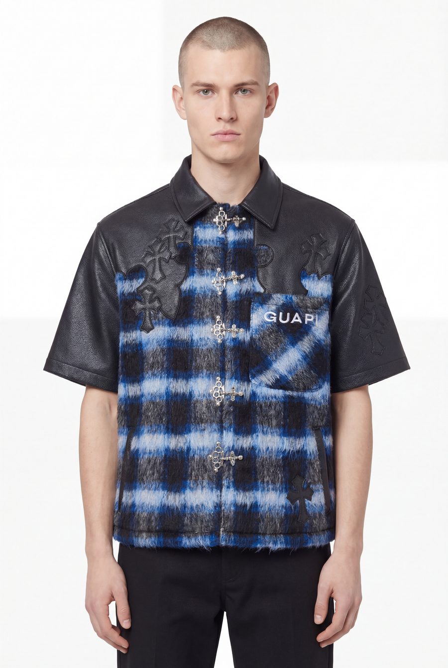 Midnight Sky Cross Patch Shirt