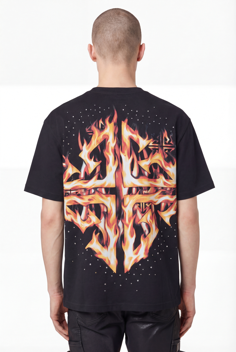 Black Cyborg Tee