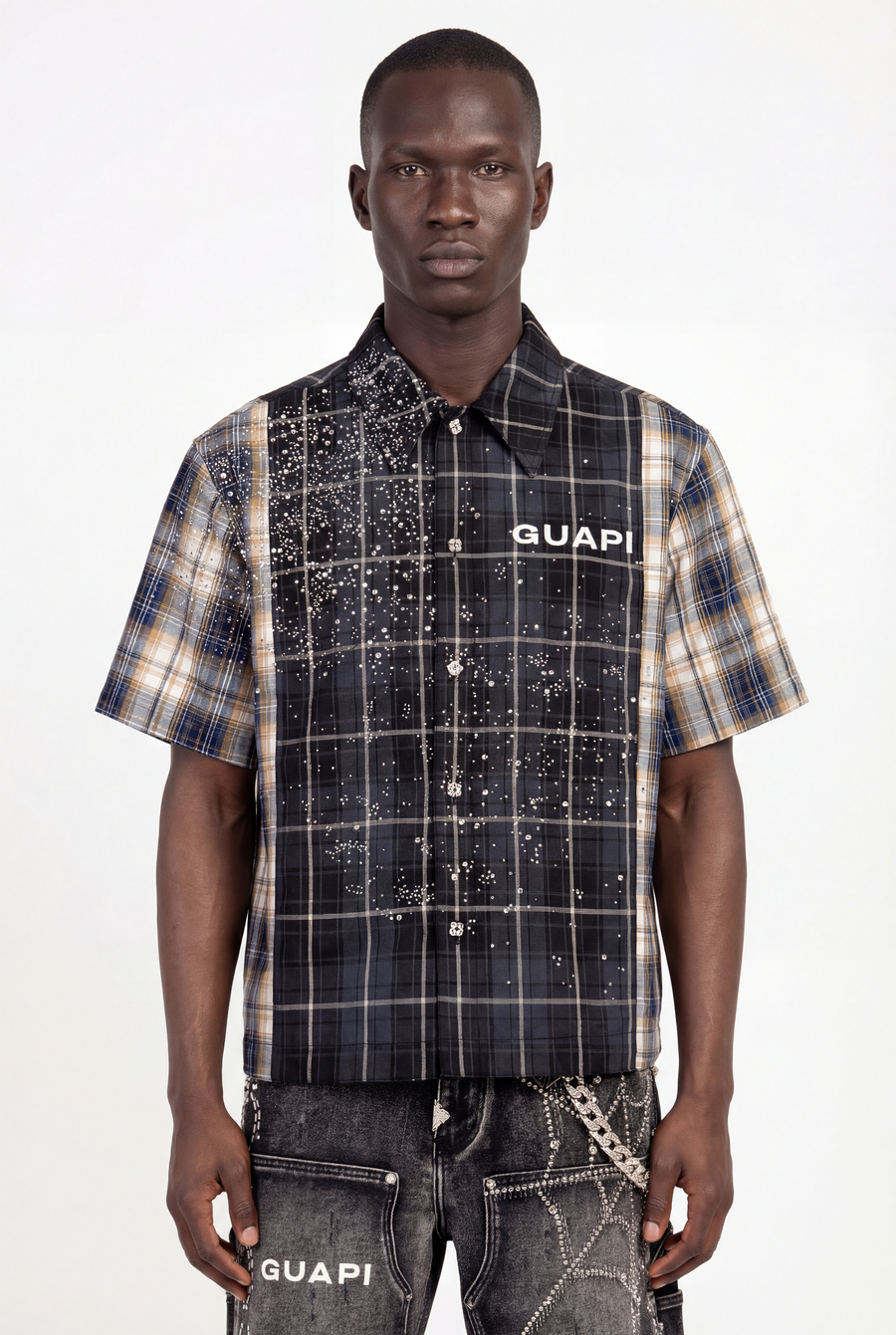 Noir Plaid Shirt