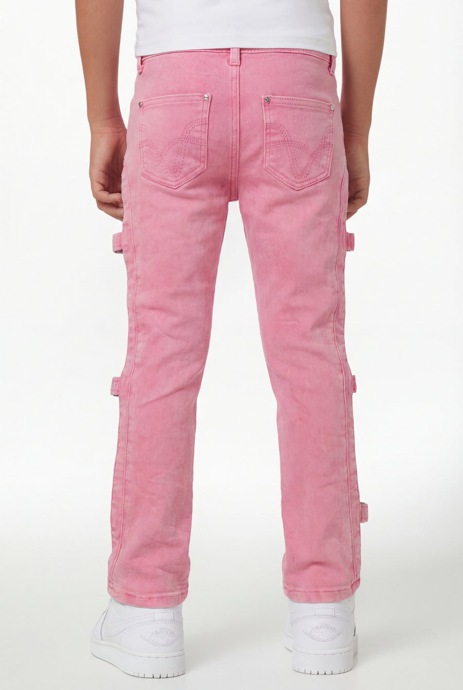 French Rose Buckle Kids Denim