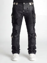 Black Ops Waxed Straight Leg Denim