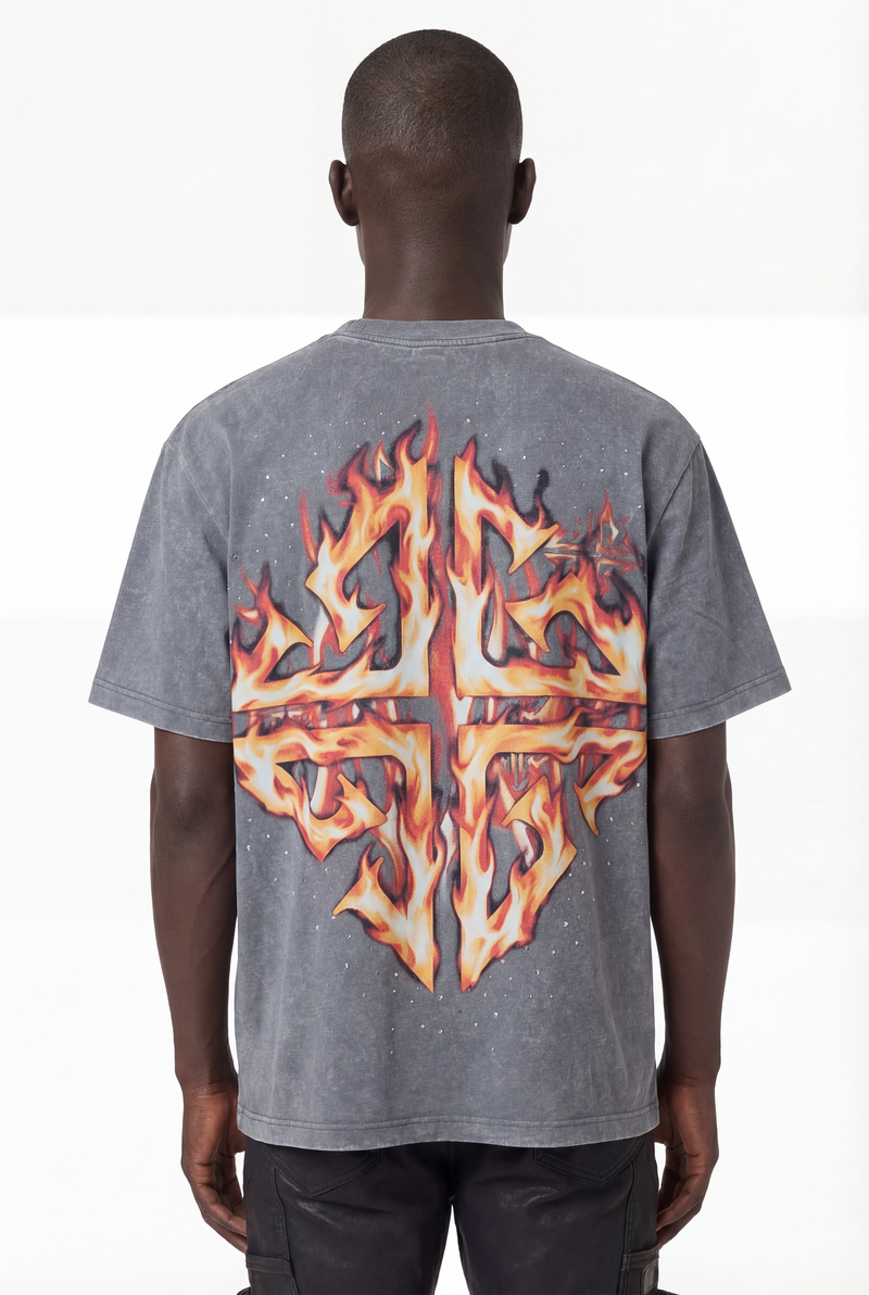 Grey Cyborg Tee