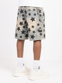 Vintage Blue Stars Denim Shorts V2