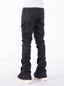 Black Waxed Rope Denim