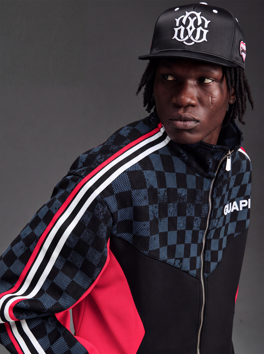 Obsidian Black Grand Prix Track Jacket