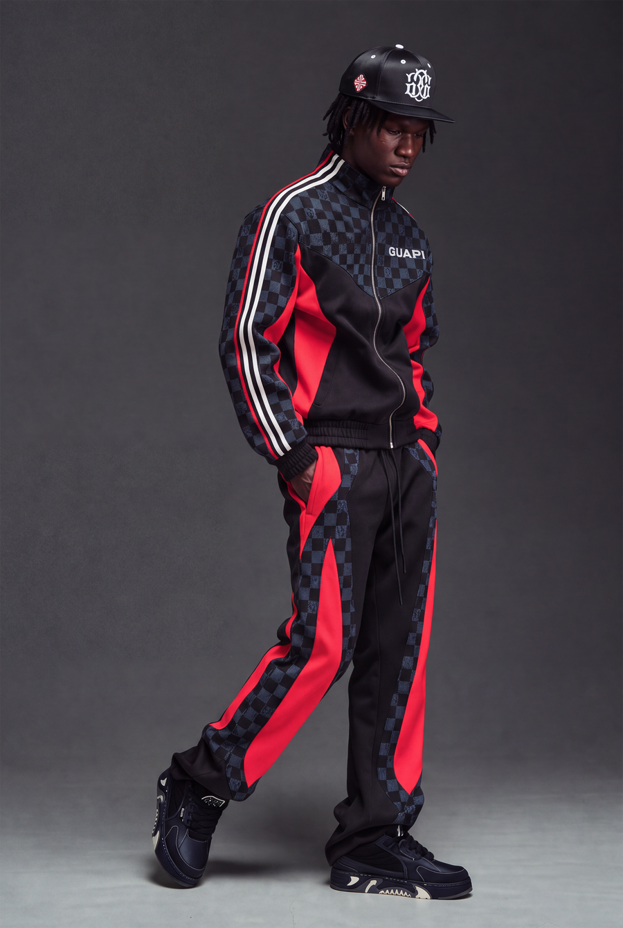 Obsidian Black Grand Prix Track Jacket