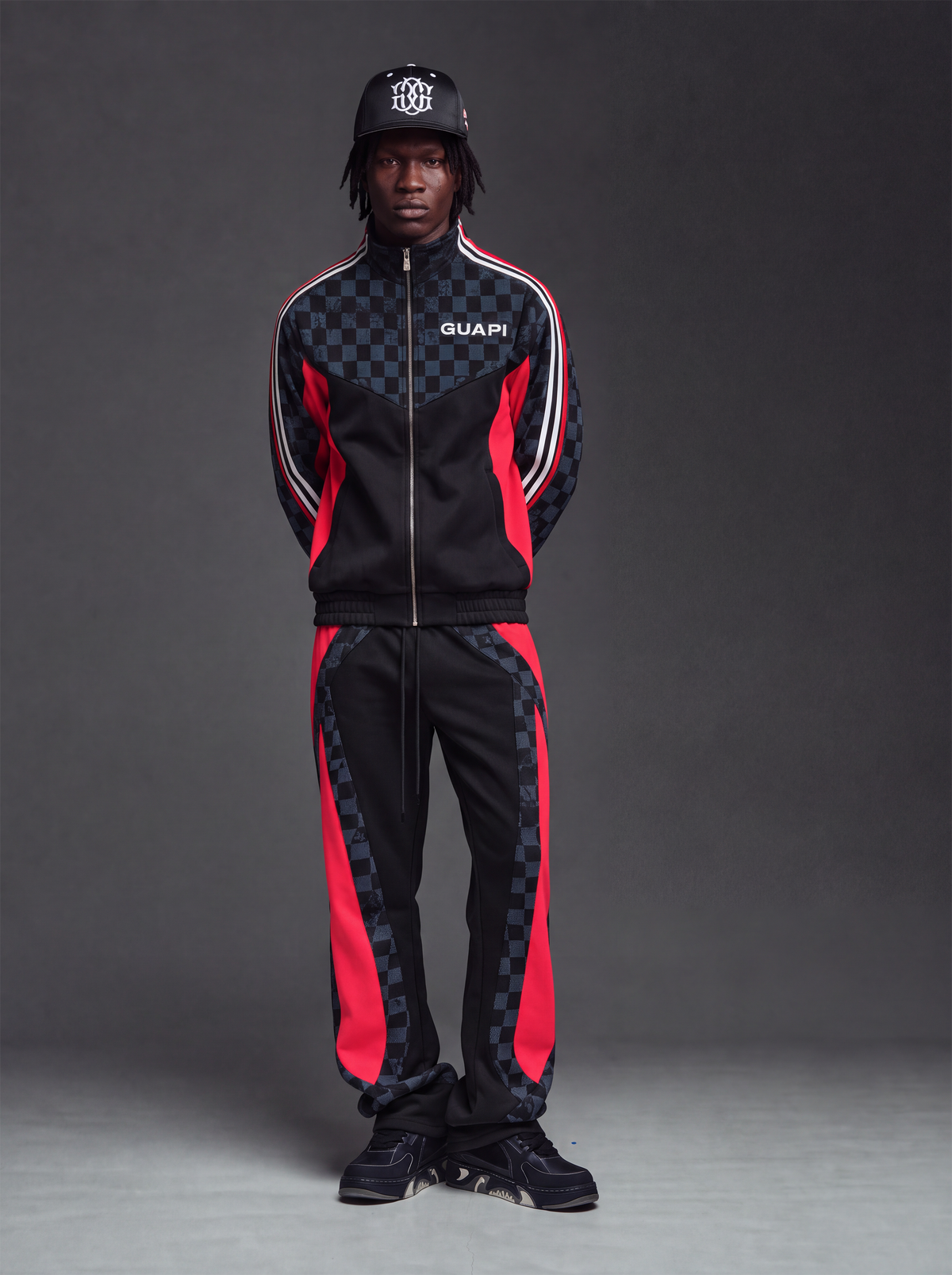 Obsidian Black Grand Prix Track Pant