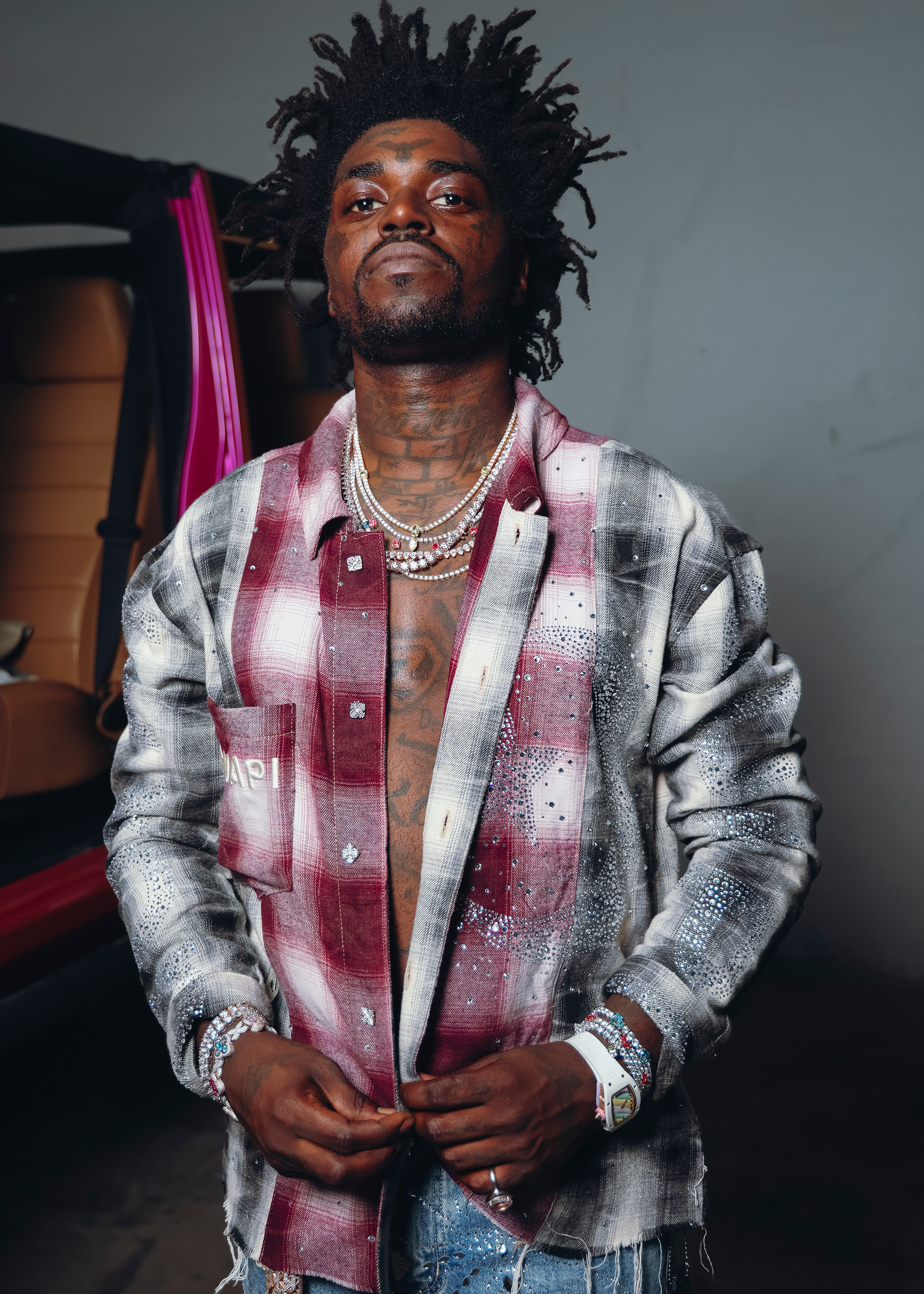 Ruby Crescent Flannel