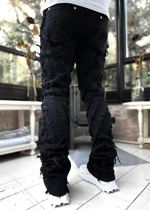 Obsidian Black Mummy Denim