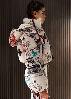 La Ville Lumiere Puffer Jacket